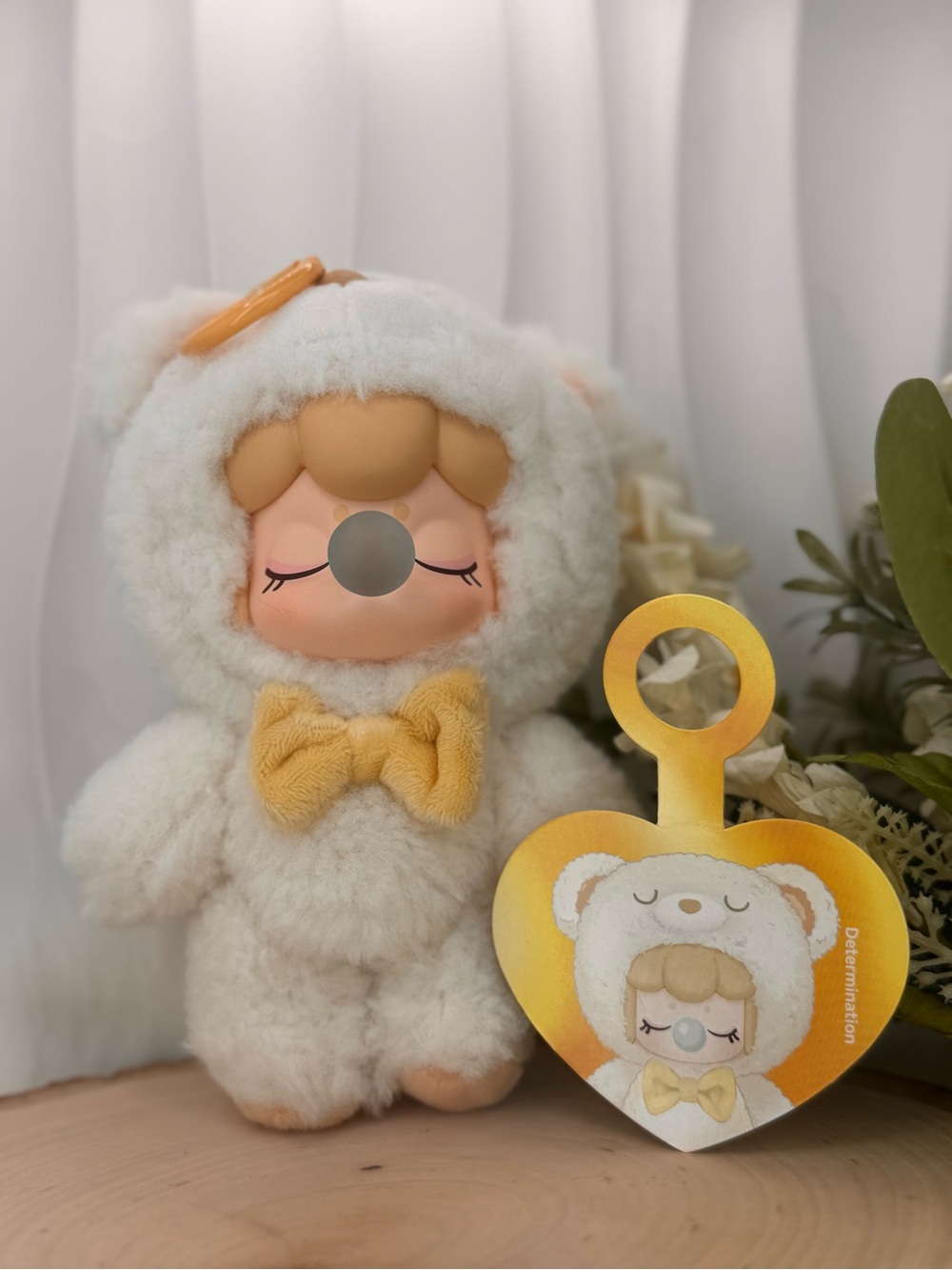DETERMINATION- Nanci Bear Inner World Series Plush Pendant